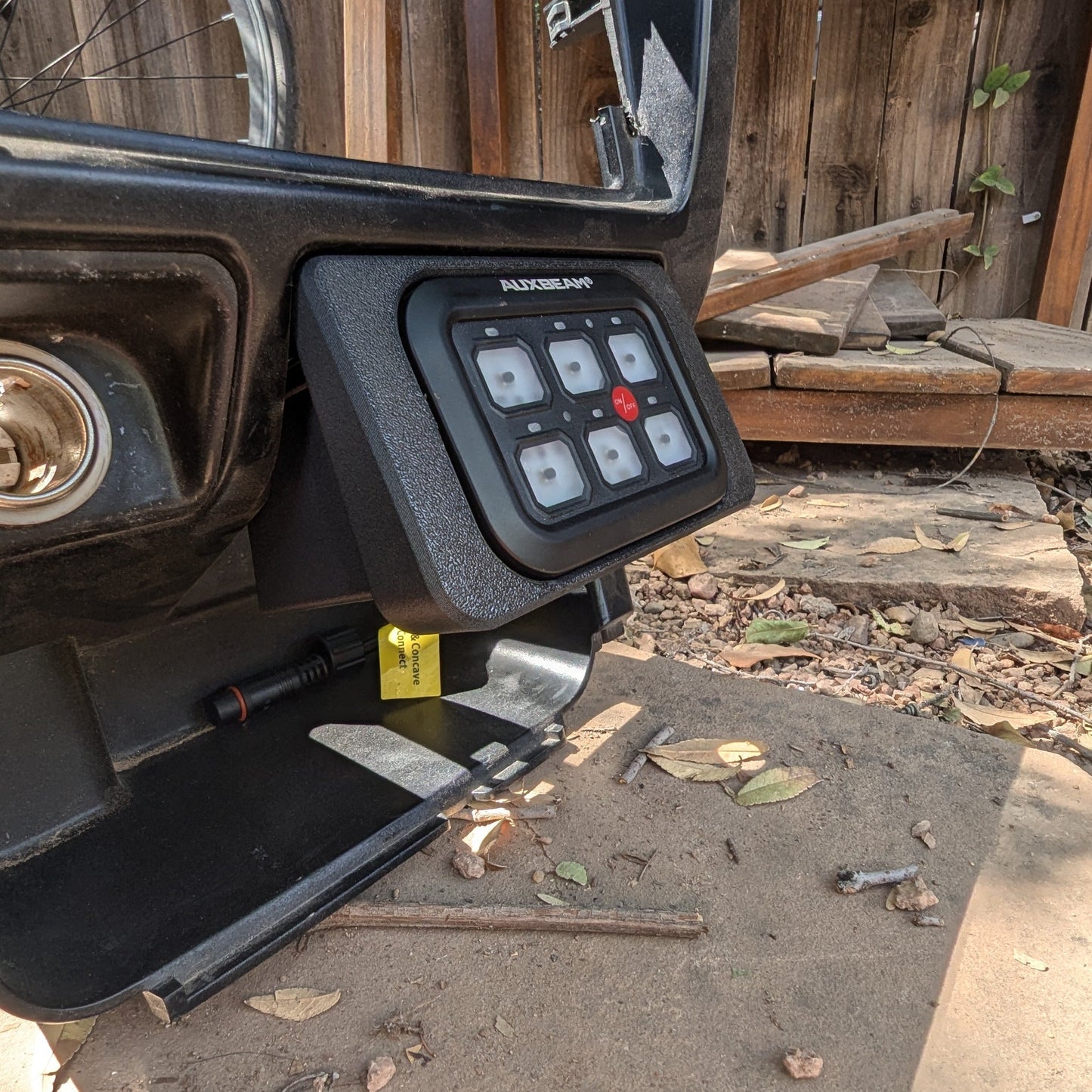 Ashtray Switch Panel Mount V2 - AUXBEAM