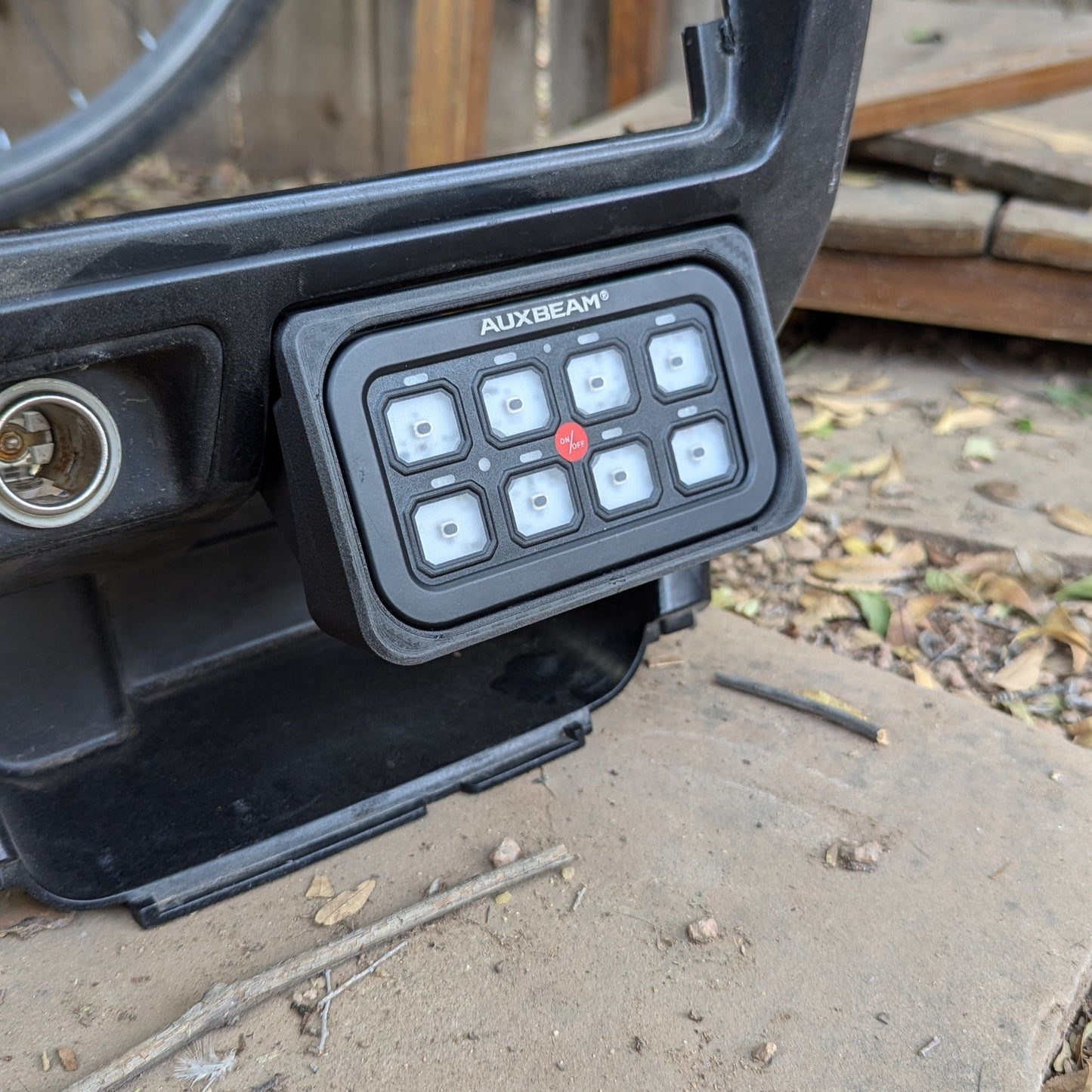 Ashtray Switch Panel Mount V2 - AUXBEAM