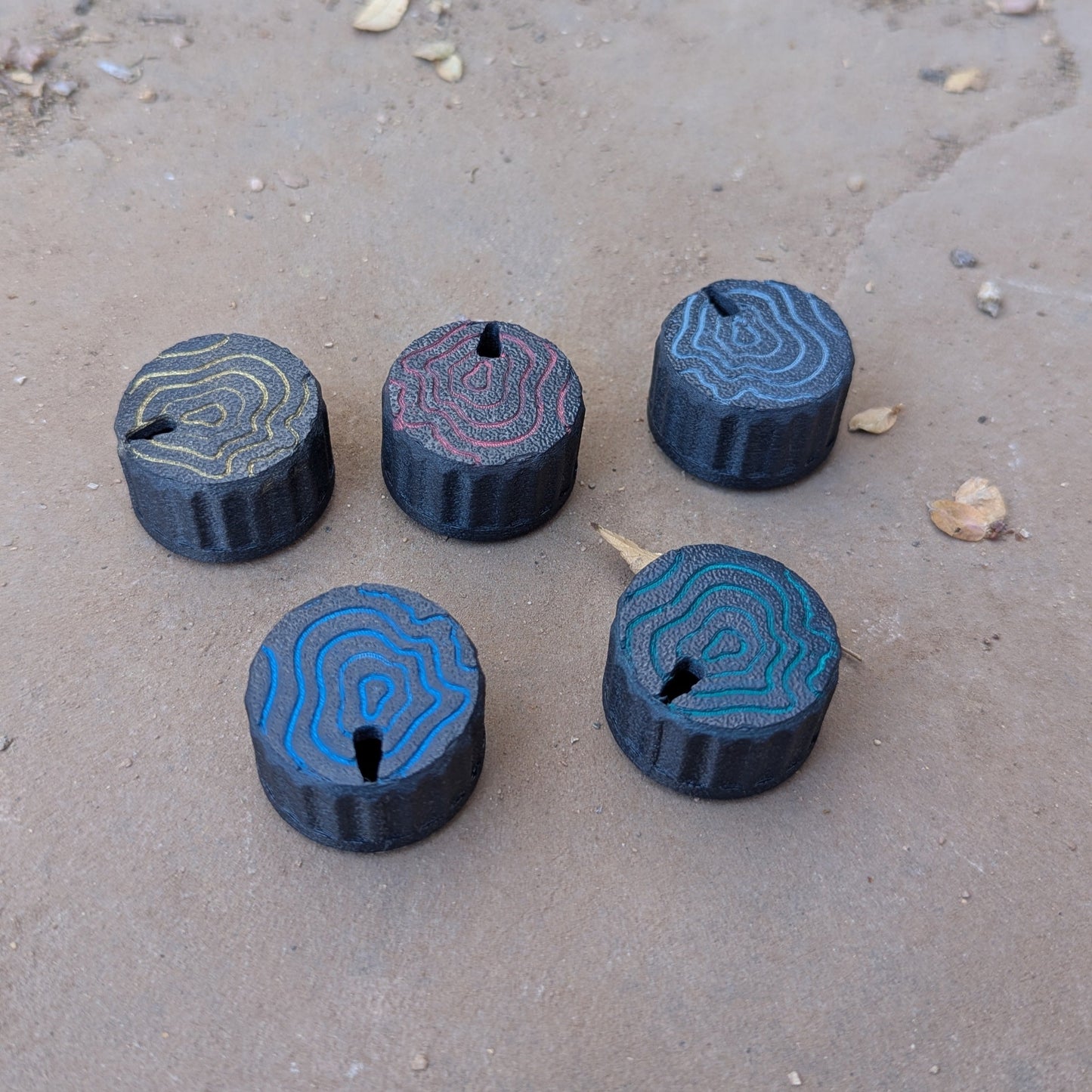 Topographic AC Control Knob: 1997-01 4runner and Tacoma