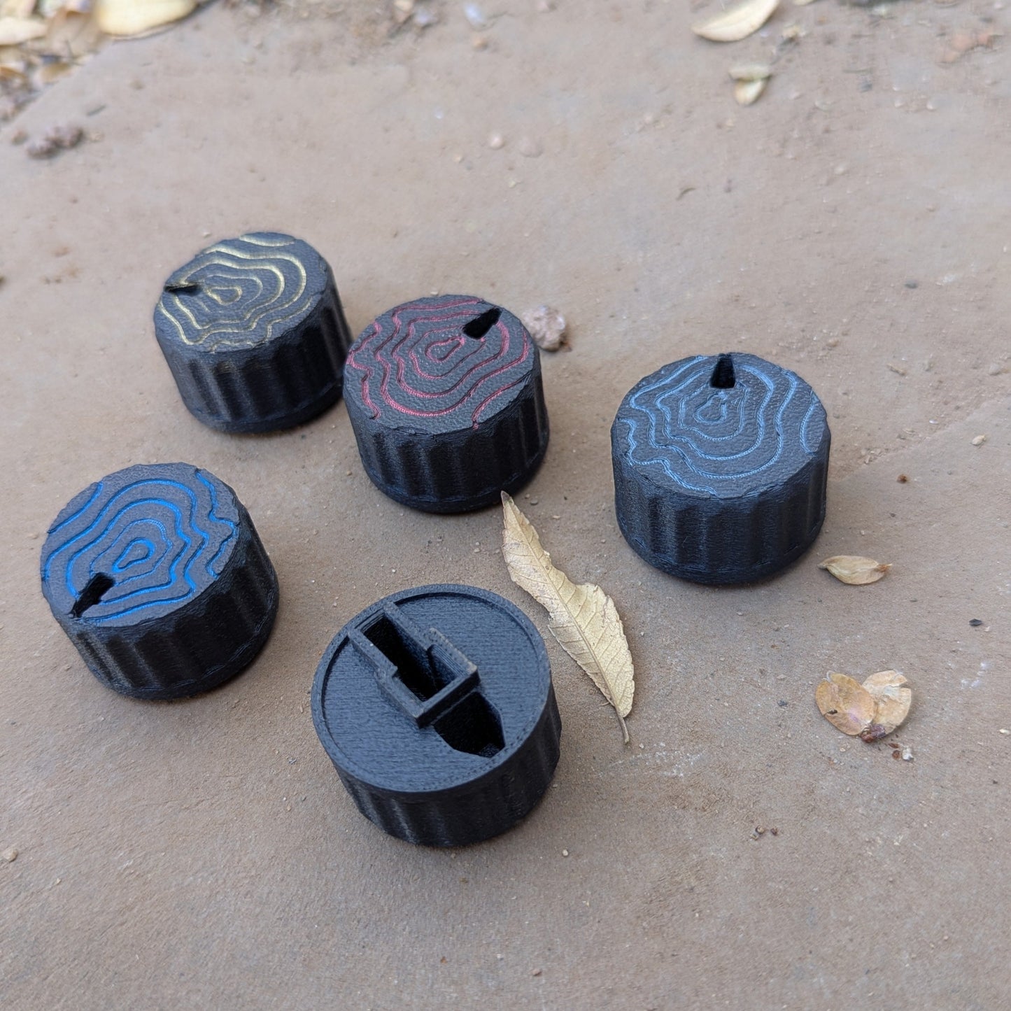 Topographic AC Control Knob: 1997-01 4runner and Tacoma