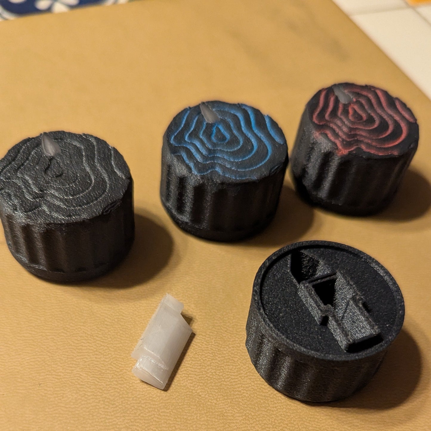 Topographic AC Control Knob: 1997-01 4runner and Tacoma