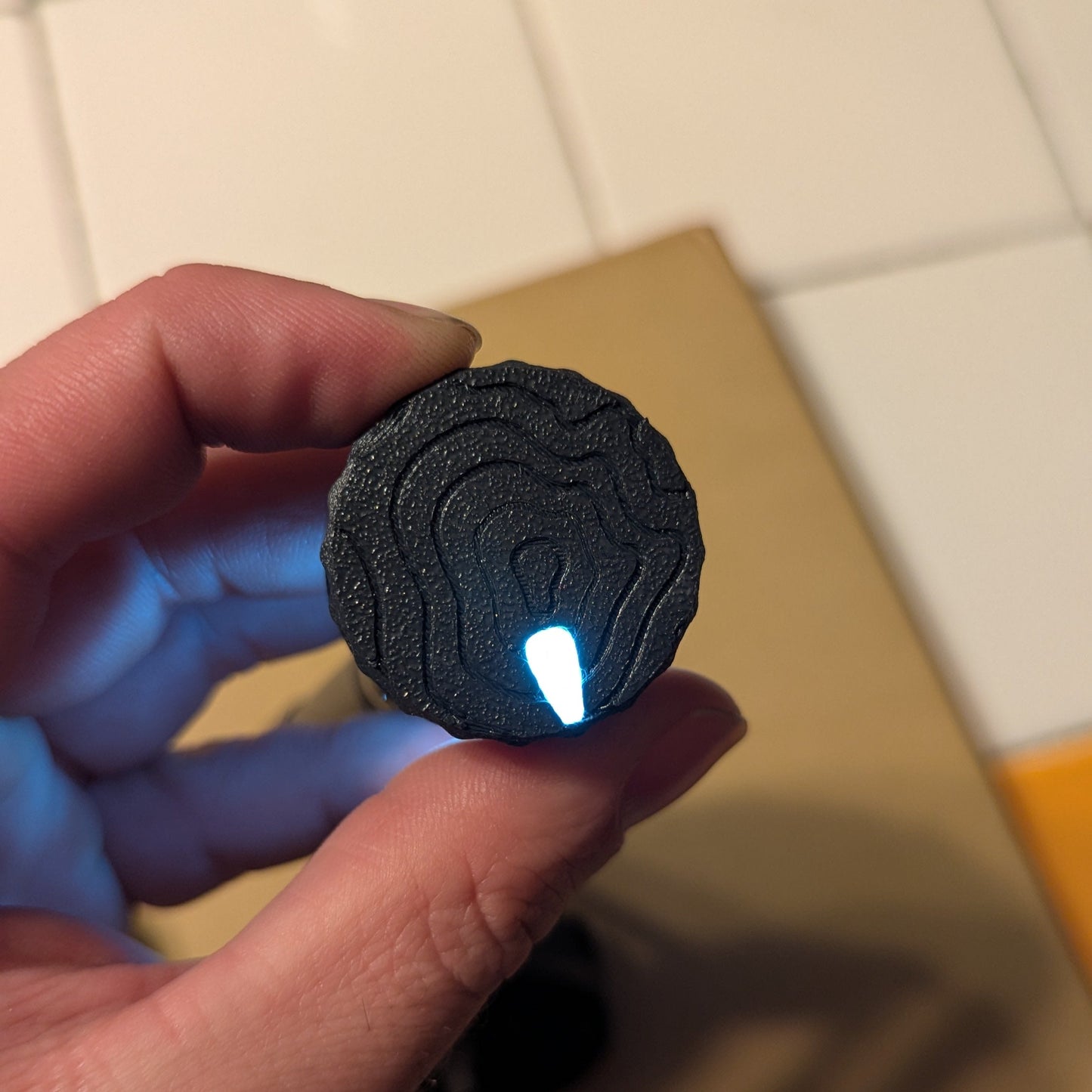 Topographic AC Control Knob: 1997-01 4runner and Tacoma