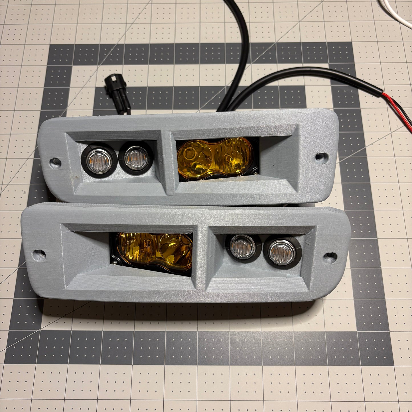 3rd Gen 4Runner Integrated Turn Signal & Fog Light Bumper Insert 1996–1998