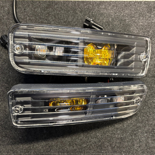 3rd Gen 4Runner Integrated Turn Signal & Fog Light Bumper Insert 1996–1998