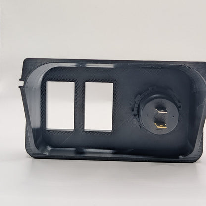 Ashtray Switch Panel Mount V2 - 4 SWITCH/GAUGES