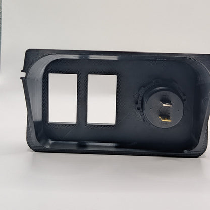 Ashtray Switch Panel Mount V2 - 4 SWITCH/GAUGES