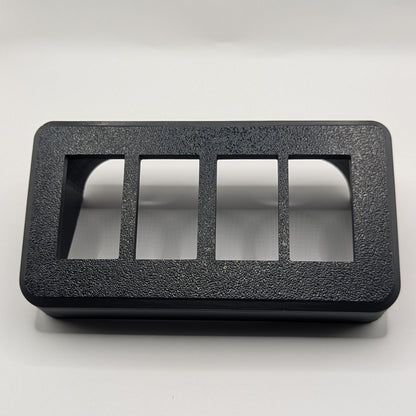 Ashtray Switch Panel Mount V2 - 4 SWITCH/GAUGES
