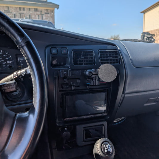 3G 4runner Modular Insert Phone/Tablet + Handheld Radio Holder ('96-'98)