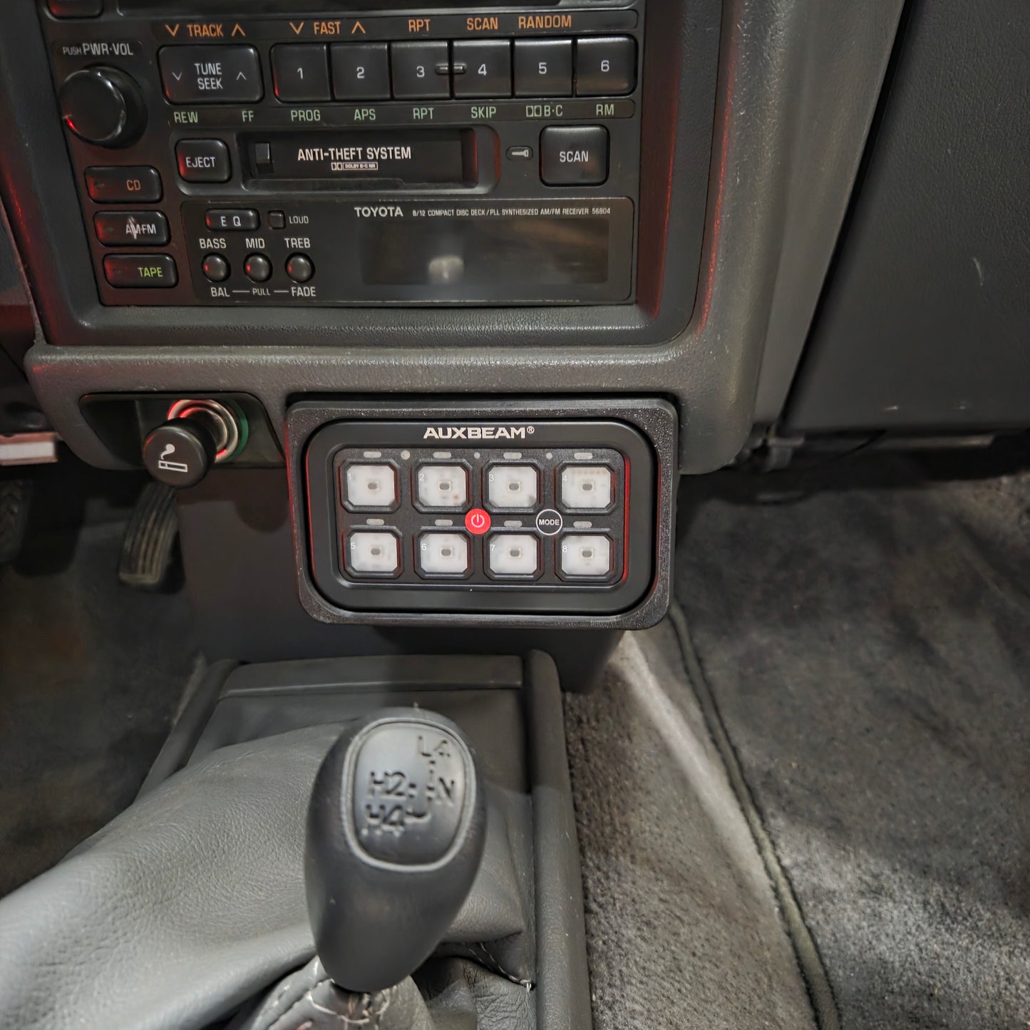 Ashtray Switch Panel Mount V2 for AUXBEAM | 1990-1995 Toyota 4Runner