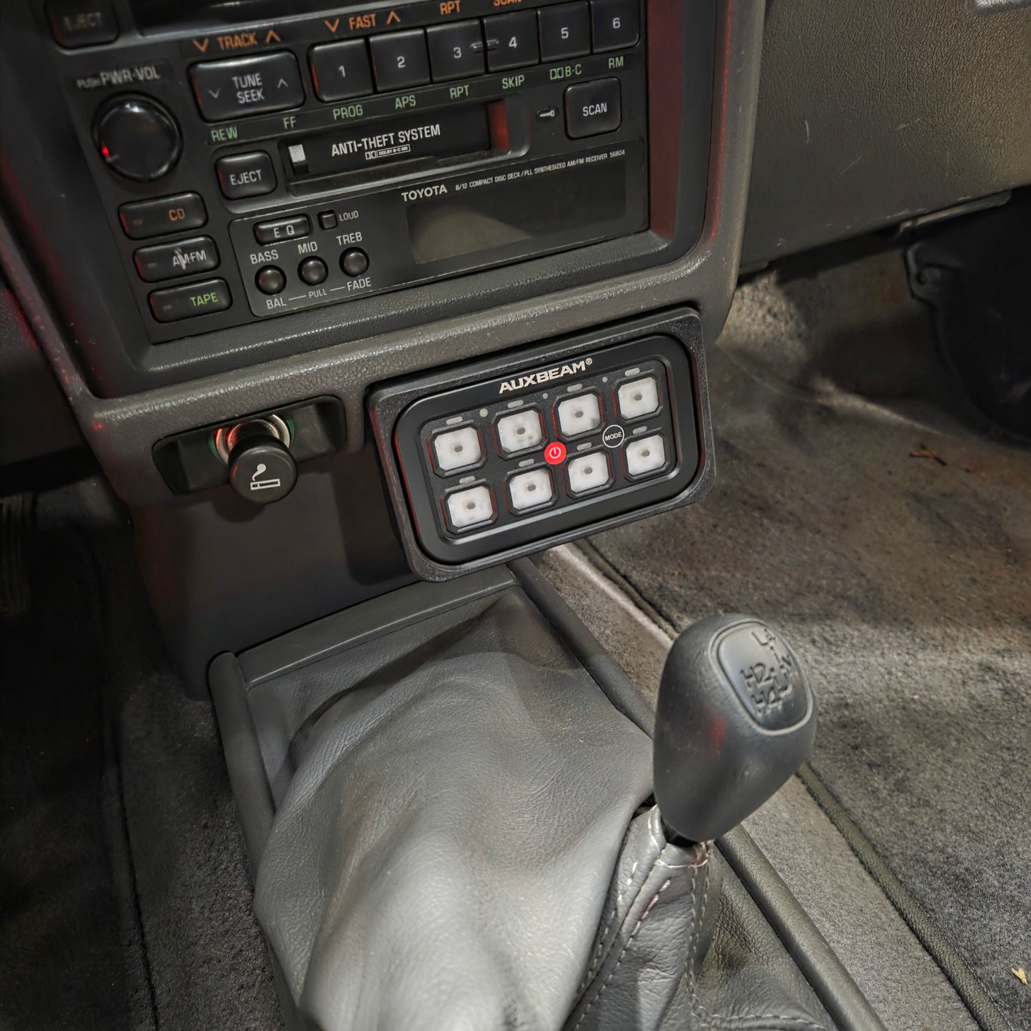 Ashtray Switch Panel Mount V2 for AUXBEAM | 1990-1995 Toyota 4Runner